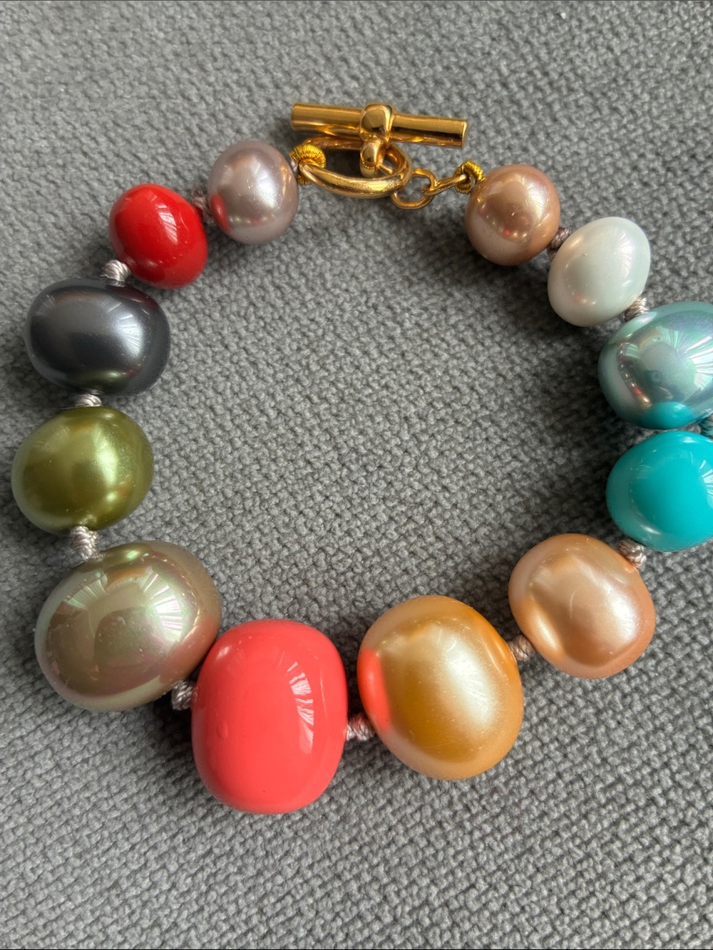 Catherine Canino Rainbow Pearl Bracelet